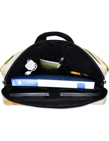 Funda para Laptop Yulife Girasol 40x7.5x30 cm 16" Unisex Funda para Laptop Yulife Girasol 40x7.5x30 cm 16" Unisex