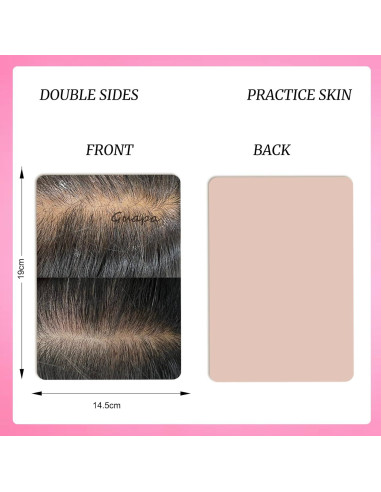 Piel de Práctica de Micropigmentación SMP Femenina 19x14.5cm