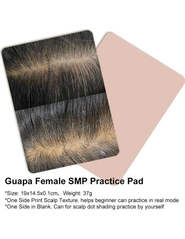 Piel de Práctica de Micropigmentación SMP Femenina 19x14.5cm