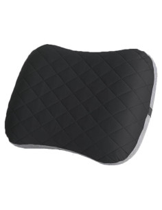Almohada Inflable de Camping MIRouer Negra Ergonómica 43x30 cm