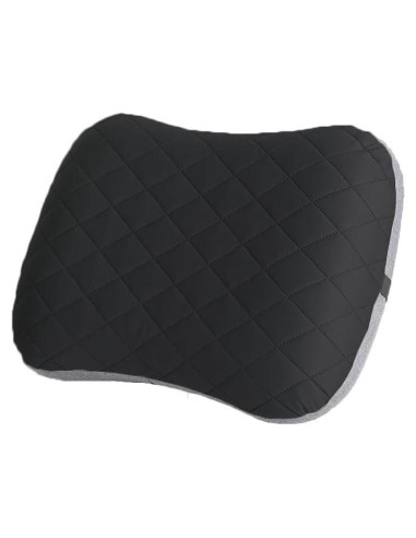 Almohada Inflable de Camping MIRouer Negra Ergonómica 43x30 cm