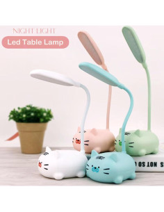 Lámpara de Escritorio LED Yinhamnl Tigre G Blanca Flexible 2