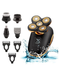 Afeitadora eléctrica 5 en 1 Asani recargable USB IPX5