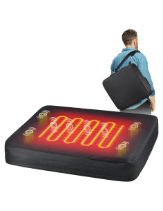 Cojín de Asiento de Estadio MZQLN con Masaje Calentado