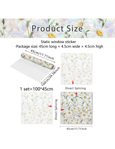 Película de Ventana Templada Sanderala 45x100 cm Anti UV 2