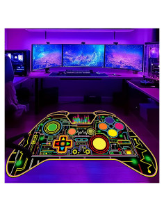 Alfombra de Área Gamer FJKJHKGJ 0.91x1.52m Multi 420