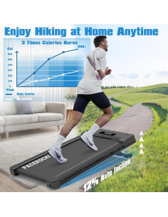 Caminadora PACEROCKER Rocker-S con inclinación 12% y 450 lbs 2