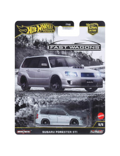 Coche de Juguete Hot Wheels Premium Subaru Forester STI 1:64