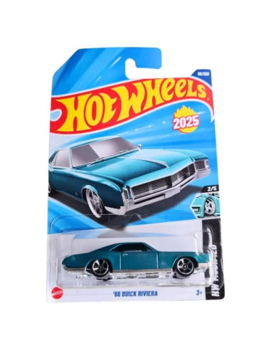 Hot Wheels Buick Riviera '66 Modificada 1:64 Diecast Coleccionable