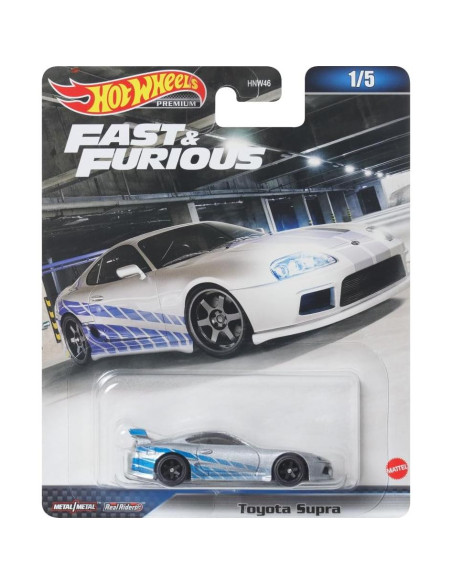 Hot Wheels HKD25 Toyota Supra Rápido y Furioso 3+ Años