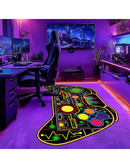 Alfombra de Área Gamer FJKJHKGJ 0.91x1.52m Multi 420