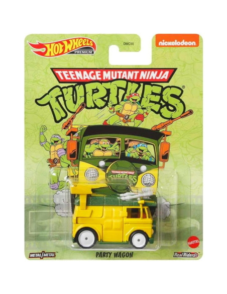 Furgoneta de Fiesta Tortugas Ninja Hot Wheels 1:64