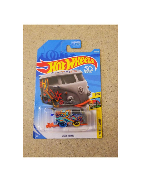 Hot Wheels Kool Kombi 50 Aniversario 2018 - Gris - 17.8 cm Hot Wheels Kool Kombi 50 Aniversario 2018 - Gris - 17.8 cm