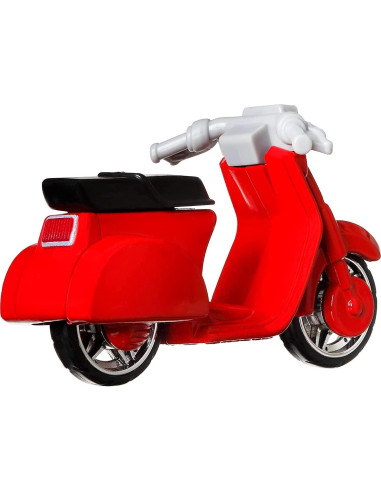 Scooter Hot Wheels Deadpool 1:64 Colección Retro Multicolor