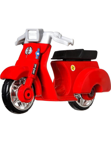 Scooter Hot Wheels Deadpool 1:64 Colección Retro Multicolor