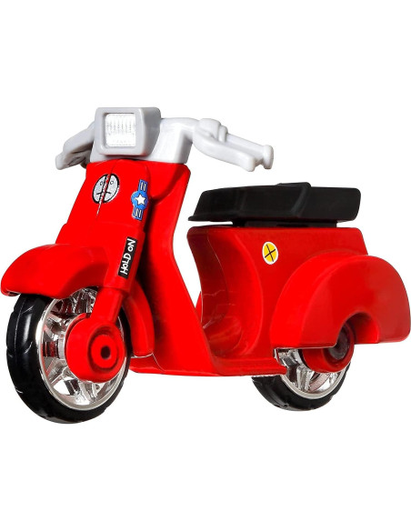 Scooter Hot Wheels Deadpool 1:64 Colección Retro Multicolor