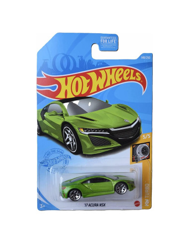 Hot Wheels Acura NSX 2017 Escala 1:64 Verde