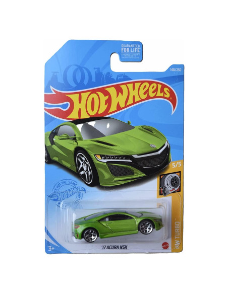Hot Wheels Acura NSX 2017 Escala 1:64 Verde