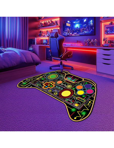 Alfombra de Área Gamer FJKJHKGJ 0.91x1.52m Multi 420