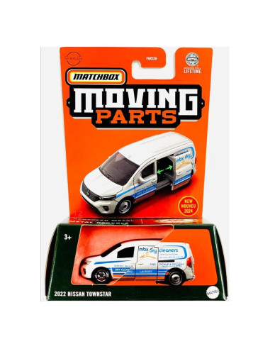 Furgoneta de limpieza en seco Matchbox Nissan Townstar 2022