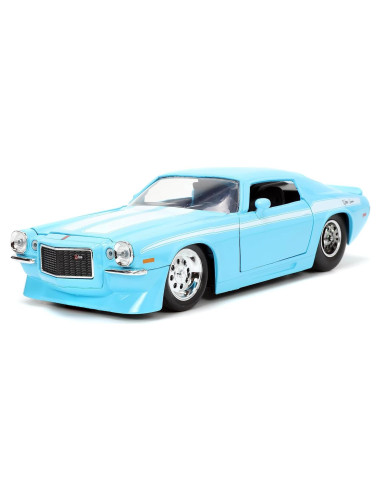 Coche Die-Cast 1:24 Jada Toys 1971 Chevy Camaro Azul