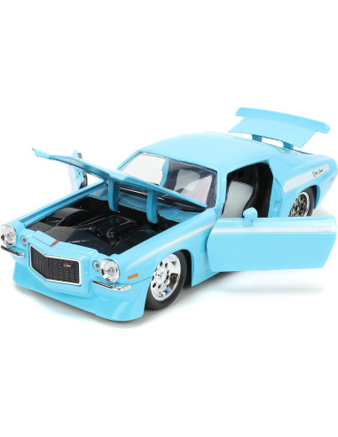 Coche Die-Cast 1:24 Jada Toys 1971 Chevy Camaro Azul