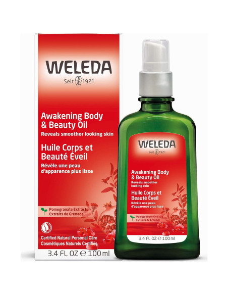 Aceite Corporal Weleda Despertar Granada 100ml - Nutritivo y Rejuvenecedor