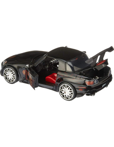 Auto de Die-cast Jada Toys Honda S2000 1:24 Negro