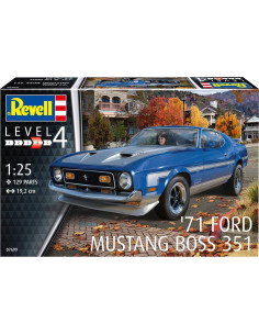 Modelo a Escala Revell 1:25 Mustang Boss 351 Plástico 2