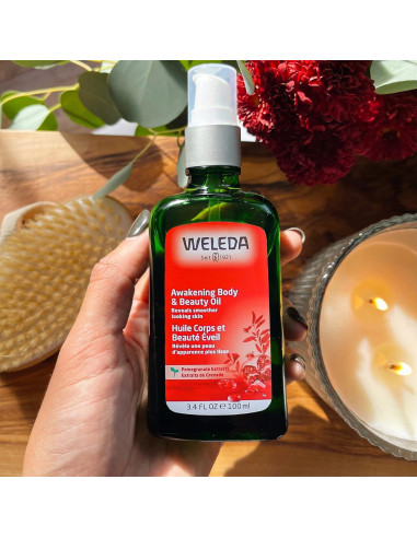 Aceite Corporal Weleda Despertar Granada 100ml - Nutritivo y Rejuvenecedor