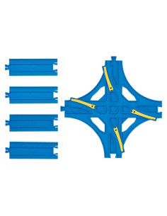 Riel Cruzado HO Takara Tomy R-14 45 mm Ancho de Vía