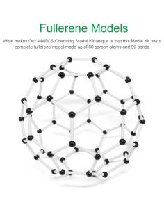Kit de Modelo Molecular Reliancer 444PCS Química Orgánica 2