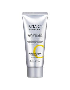 Limpiador Espumoso Missha Vita C Plus 120ml - Piel Radiante