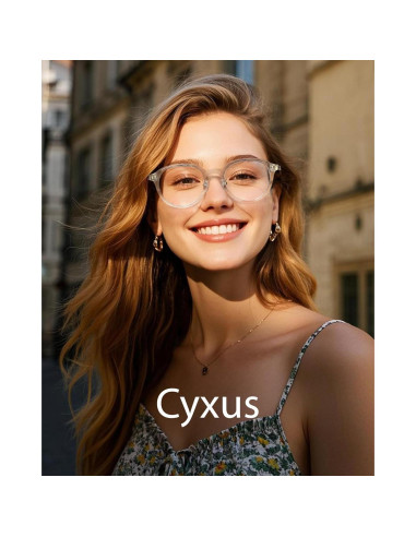 Gafas de bloqueo de luz azul Cyxus unisex para computadora