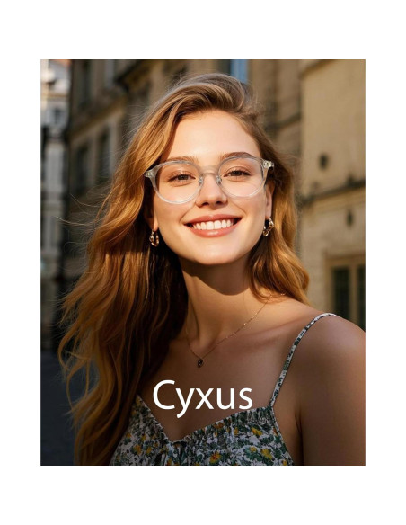Gafas de bloqueo de luz azul Cyxus unisex para computadora