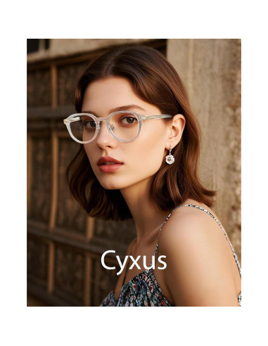 Gafas de bloqueo de luz azul Cyxus unisex para computadora
