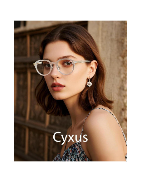 Gafas de bloqueo de luz azul Cyxus unisex para computadora