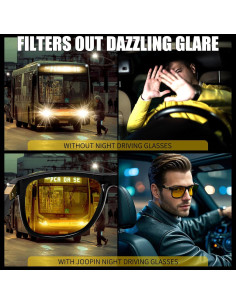 Gafas de sol polarizadas Joopin UV400 para conducción nocturna 2
