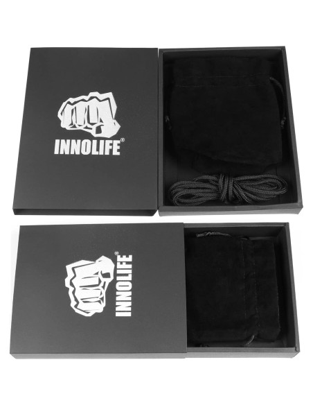 Bolsa de Esquiva de Boxeo INNOLIFE de Franela Negra para Entrenamiento
