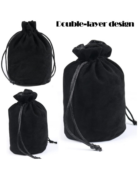 Bolsa de Esquiva de Boxeo INNOLIFE de Franela Negra para Entrenamiento