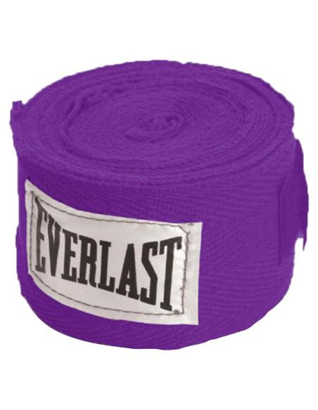 Envolturas de Mano Everlast 120" Púrpura para Boxeo