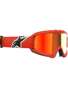 Gafas Alpinestars Vision Youth MX Naranja Lente Espejo Roja 2