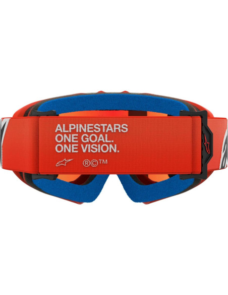Gafas Alpinestars Vision Youth MX Naranja Lente Espejo Roja Gafas Alpinestars Vision Youth MX Naranja Lente Espejo Roja