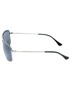 Gafas de sol Aviador Indian Motorcycle Plata con Lentes Azules