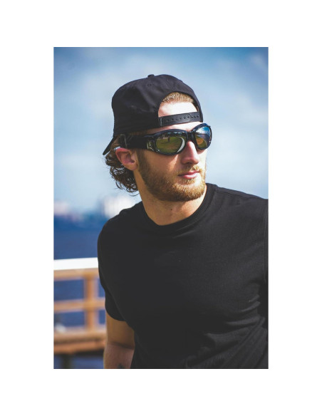 Gafas de Motocicleta Birdz - 2 Pares con Lentes Claros y Ámbar