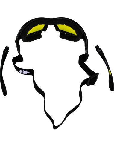 Gafas de Motocicleta Acolchadas Thrasher - 2 Pares, UV400