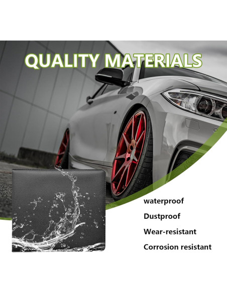 Portadocumentos de Registro y Seguro de Auto Dickno Negro