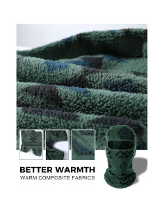 Máscara Balaclava WTACTFUL de Forro Polar Multicolor 2