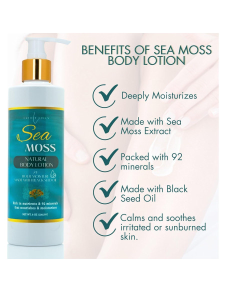 Loción Corporal Natural Lather Green Musgo Marino 226 g Loción Corporal Natural Lather Green Musgo Marino 226 g