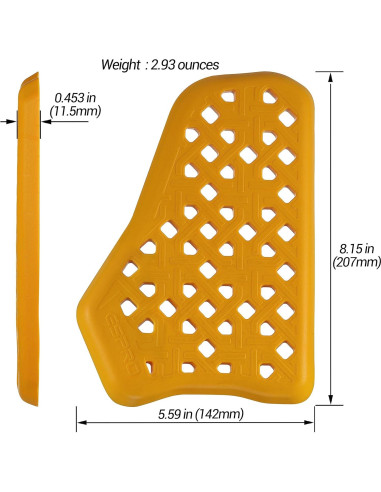 Armadura de Motocicleta CE Nivel 2 Surlim CB2 - Protección Impacto